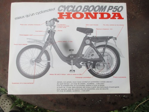 Honda p50 catalogue - honda,