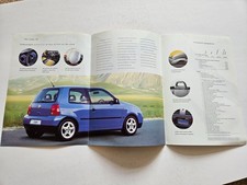 VOLKSWAGEN LUPO SE SALES BROCHURE 2000 2001