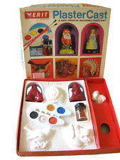 Merit Plaster Cast Model Craft Kit Vintage UK 80's Complete Unusual Collectible