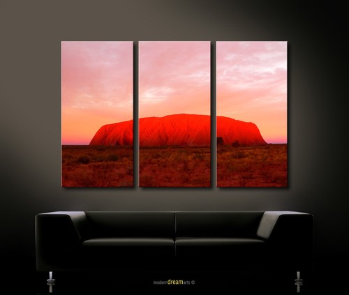 Tableau toile red rock ayers - toile,