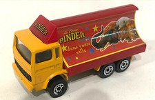 OLD TOY CIRCUS TRUCK PINDER MAJORETTE 