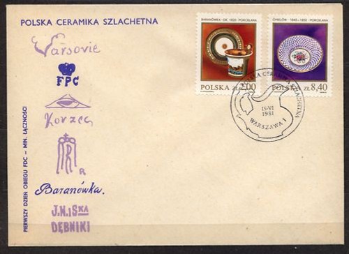Pologne 1981 2443 fdc - pologne,