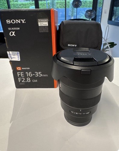 Sony master 35mm f - g, 16-35mm