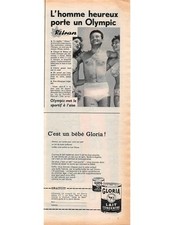 1959 Advertising Advertising - Olympic Lingerie for Men - (Advertising Paper)