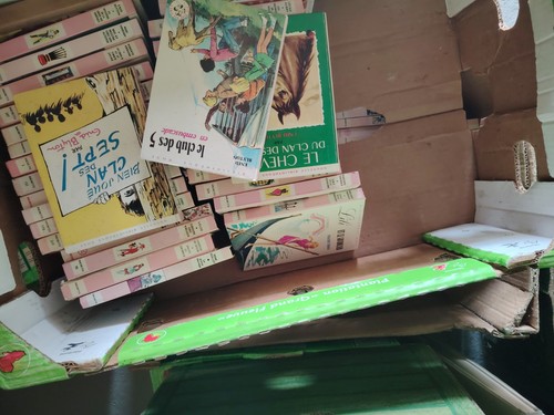 Lot livres enfants club des - 50,