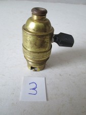 interrupteur ancien en laiton