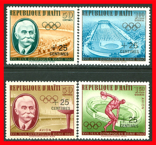 Haiti semi postal air post - haiti, &