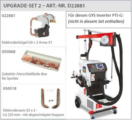 Gys d22881 upgrade - gys, pour