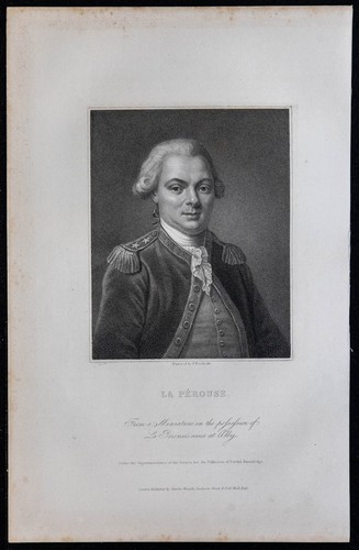 1834 portrait la pérouse - 1834, de