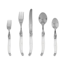 French Home Laguiole 20 Piece Flatware Set – 18/10 Stainless Steel Flatwar