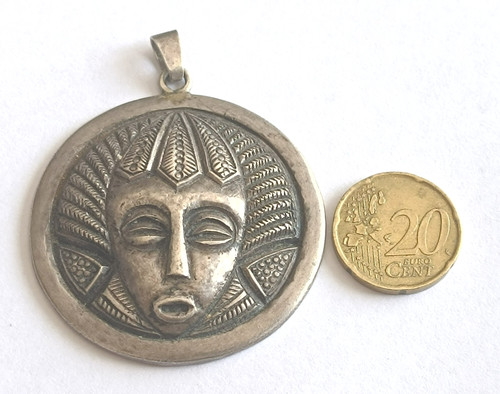Pendentif masque africain - masque,