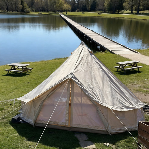 Tente coton parfaite - tente, 5m: