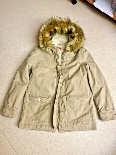 Parka capuche fourrée - à,