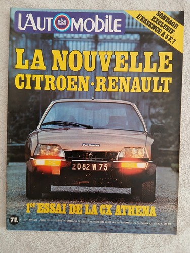 Automobile 397 1979 cx - n°397, 7/1979
