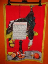 Vintage ancien Torchon LE