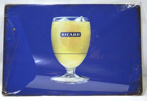 Ricard anis plaque tôle - ricard,