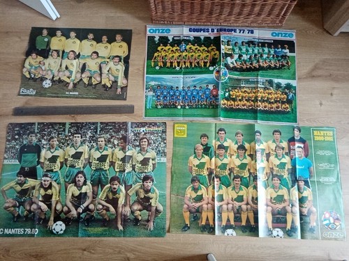 1975 1980 football lot - 1975/1980,