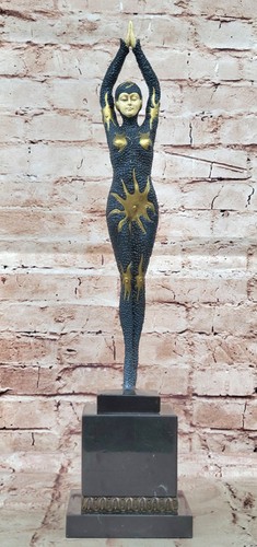 Bronze égyptien danseuse - Égyptien,