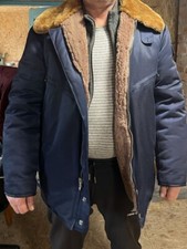 Mythical Soviet Aviator Winter Jacket USSR CCCP 1970-1980 size L-XL