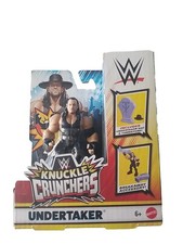 WWE Knuckle Crunchers Figurine 10cm - Figures Undertaker + accessoire
