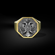 Bague chevalière homme en