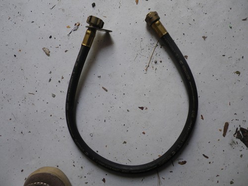 Tuyau lyre gaz usagé - de, usagé, 