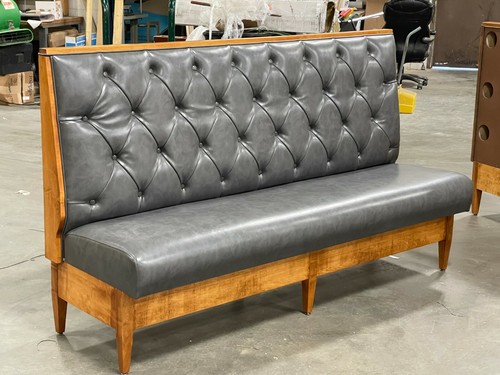 Diamond tufted banquette - tufted,