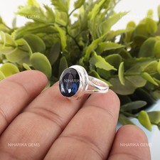 Bague Solitaire en Argent 925