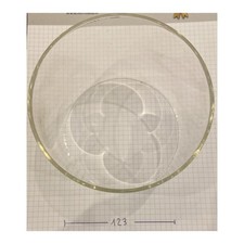 ZIBRO KAMIN - replacement glass 123 x 110 mm 