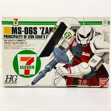 Gandam 1/144 MS-06S Char's Zaku Model Kit 7 11 Color Bandai Japan Gandam 1/144