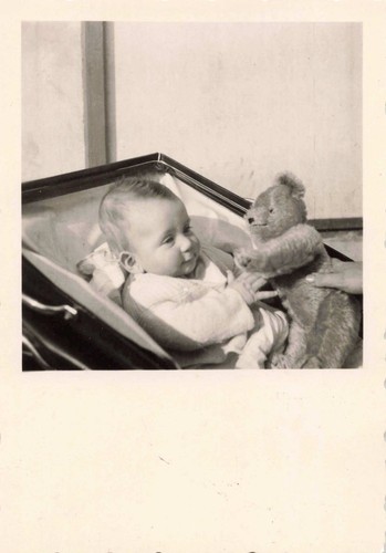 Ancienne photographie bébé - ancienne,