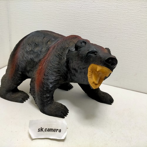 Ancienne sculpture ours - , en