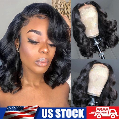 Wavy bob wig - wavy,