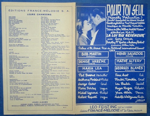 Gary cooper film partition - cooper, la