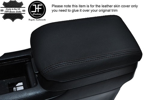 Noir point cuir accoudoir - noir,