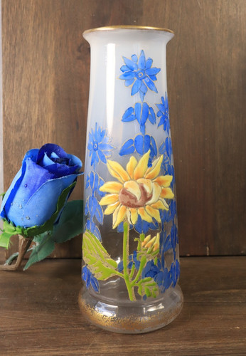Vase ancien verre legras - ancien, en