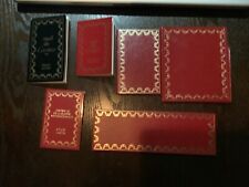 Cartier Stylos, Briquet  Certificate w/Instruction Book & Holder 1980’s