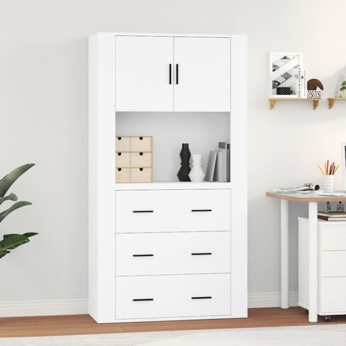Buffet haut armoire salon - buffet,