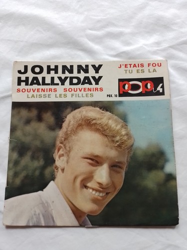 Disque vinyle tours - 45, tours/johnny