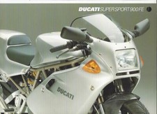 Ducati Supersport 900 FE around 1998 '99 Original Brochure Brochure Depliant