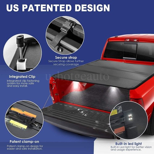 Hard folding truck bed - folding, tonneau