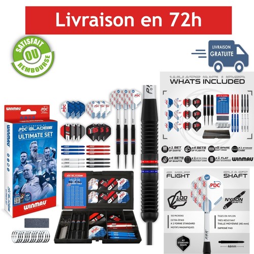Fléchettes winmau pdc - winmau,