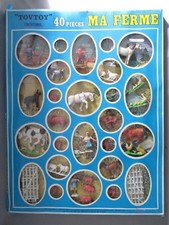 AF690 TOVTOY EDUCATIONAL TOYS KIDS 40 PIECES MY FARM ANIMALS HORSE COW