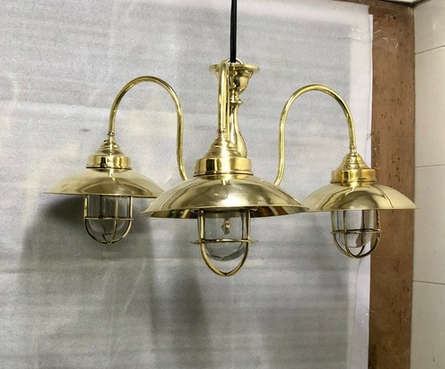 Lustre ancien laiton - ancien,
