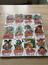 Lot de 12 mangas Naruto en bon