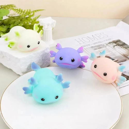 Cute axolotl squeeze toys - axolotl,