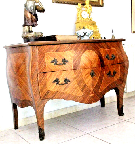Commode bois placage - bois, de