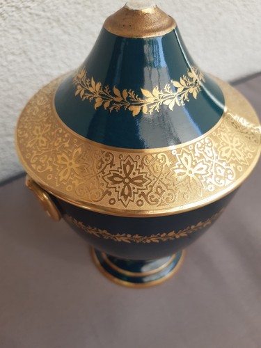 Rare pot couvert porcelaine - rare, en