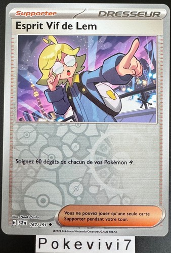 Carte pokemon esprit vif - carte,