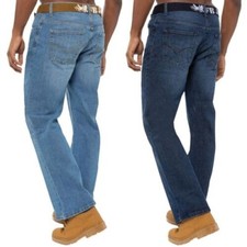 Hommes Jeans Bootcut Jambe